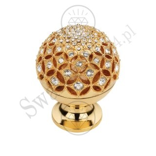 SOGNO OZ 33 mm gałka meblowa z kryształem Swarovski®