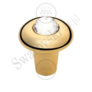 ELIKA Crystal OZ 26 mm gałka meblowa z kryształem Swarovski®