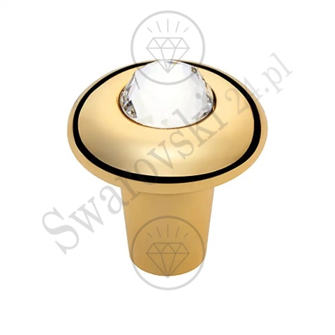 ELIKA Crystal OZ 26 mm gałka meblowa z kryształem Swarovski®