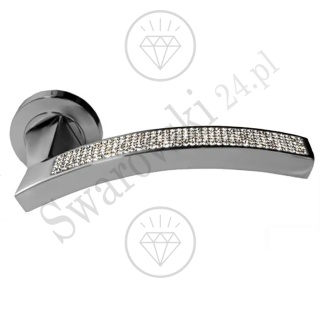 Klamka Profilo Mesh 102 CS - chromowana matowa