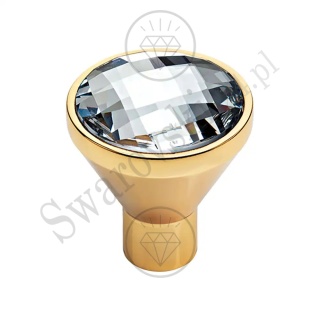 VERONICA OZ 24 mm gałka meblowa z kryształem Swarovski®