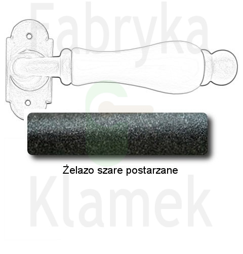 żelazo szare postarzane żelazo szare postarzane