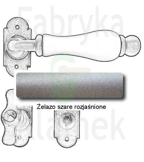 żelazo szare rozjaśnione żelazo szare rozjaśnione