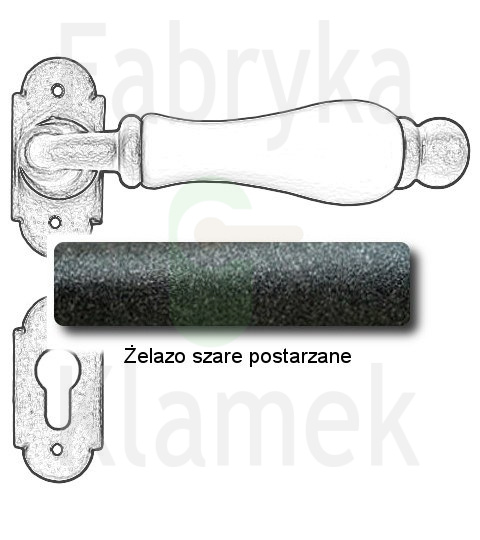 żelazo szare postarzane żelazo szare postarzane