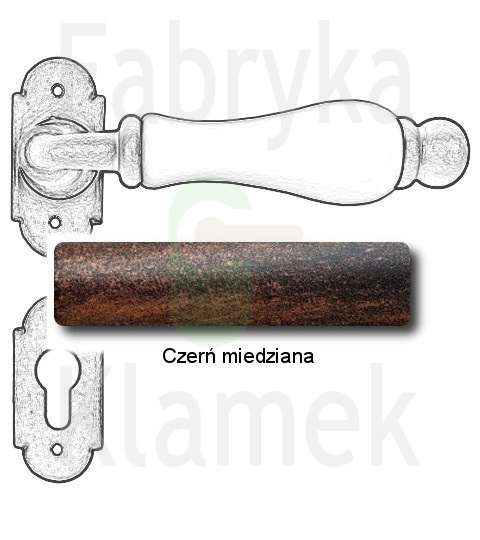 czerń miedziana czerń miedziana