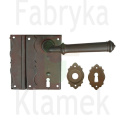Zamek wierzchni Tallin 5850 Dek rozstaw 45 mm kolor rdza starodawna