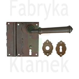 Zamek wierzchni Tallin 5850/45 mm Dek na klucz zwykły