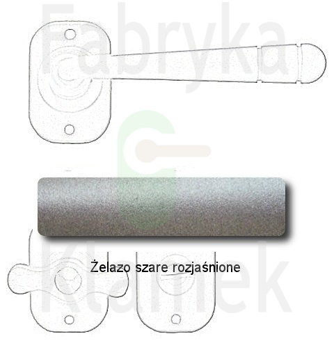 żelazo szare rozjaśnione żelazo szare rozjaśnione