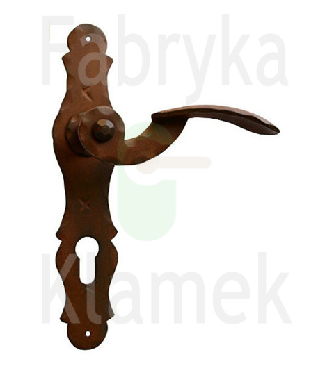 Klamka Gennarina 1093 w kolorze rdza starodawna Klamka Gennarina 1093 w kolorze rdza starodawna