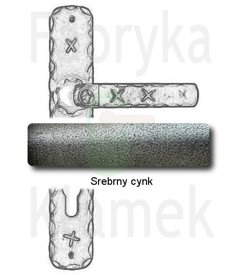 Klamka Jarboj 1091 na wkladkę rozstaw 92 mm Klamka Jarboj 1091 na wkladkę rozstaw 92 mm