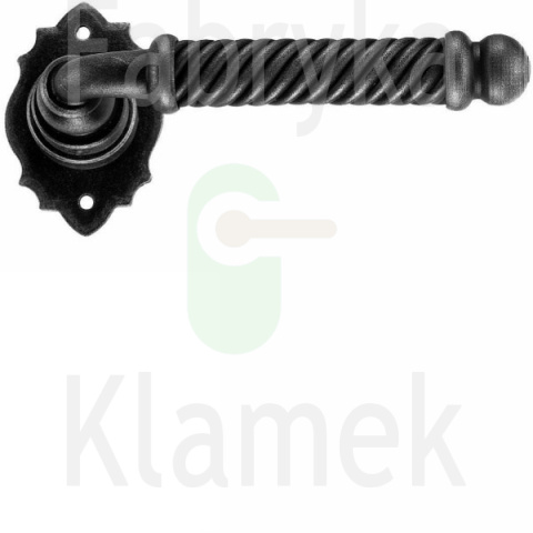 Klamka Madrid 2101, kolor czerń starodawna Klamka Madrid 2101, kolor czerń starodawna