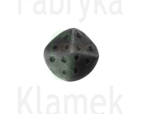 Ćwiek ozdobny 25x25 mm, kolor czerń starodawna Ćwiek ozdobny 25x25 mm, kolor czerń starodawna