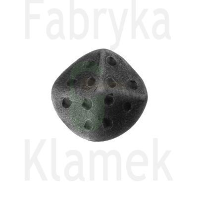 Ćwiek ozdobny 30x30 mm, kolor czerń starodawna Ćwiek ozdobny 30x30 mm, kolor czerń starodawna