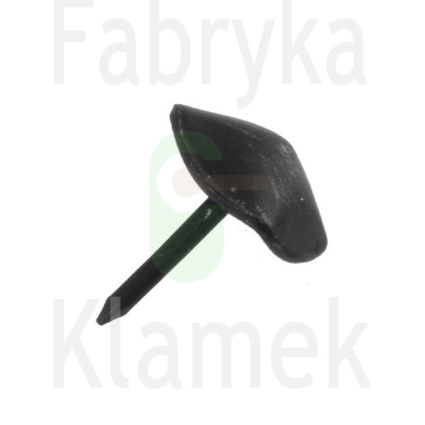 Gwóźdź ozdobny 22x22 mm, kolor czerń starodawna Gwóźdź ozdobny 22x22 mm, kolor czerń starodawna