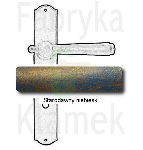 Klamka Monaco 2900 na wkładkę rozstaw 92 mm Klamka Monaco 2900 na wkładkę rozstaw 92 mm
