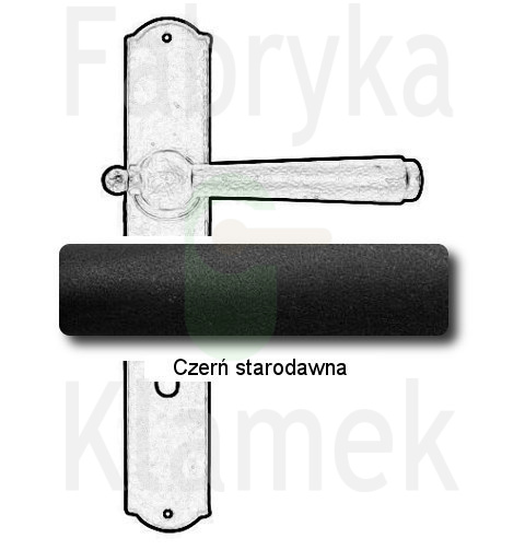 Klamka Monaco 2900 na wkładkę rozstaw 92 mm Klamka Monaco 2900 na wkładkę rozstaw 92 mm