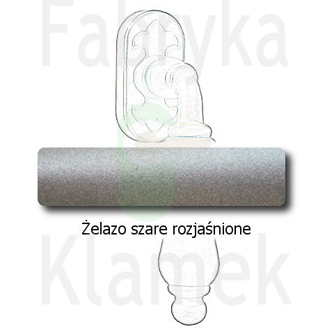 żelazo szare rozjaśnione żelazo szare rozjaśnione