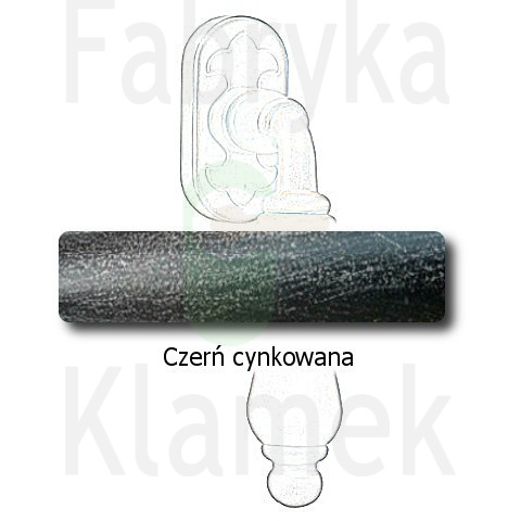 czerń cynkowana czerń cynkowana