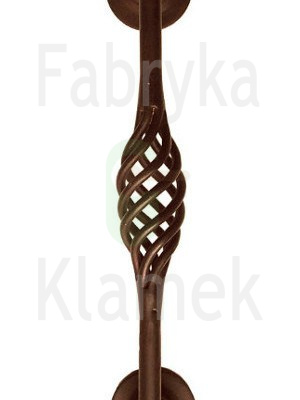 Uchwyt zewnętrzny Budapest 175 mm, kolor rdza starodawna Uchwyt zewnętrzny Budapest 175 mm, kolor rdza starodawna