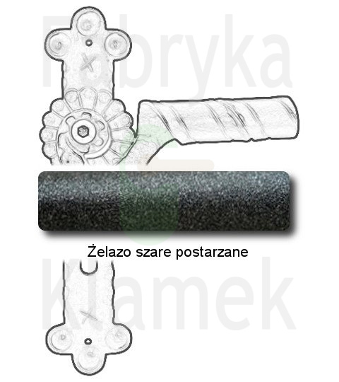 żelazo szare postarzane żelazo szare postarzane