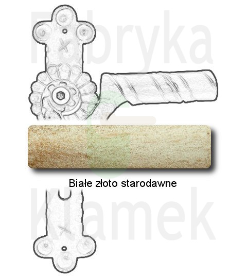 Klamka Absalon 1092 na wkładkę rozstaw 90 mm Klamka Absalon 1092 na wkładkę rozstaw 90 mm