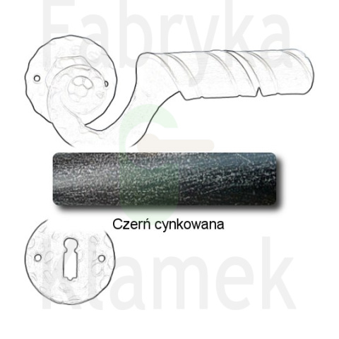 czerń cynkowana czerń cynkowana