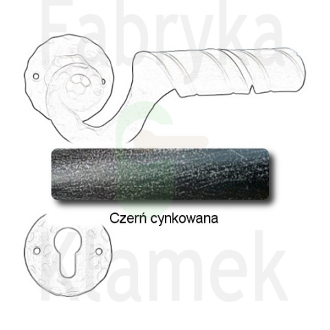 czerń cynkowana czerń cynkowana