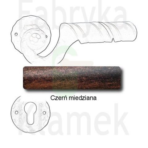 czerń miedziana czerń miedziana
