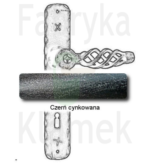 czerń cynkowana czerń cynkowana