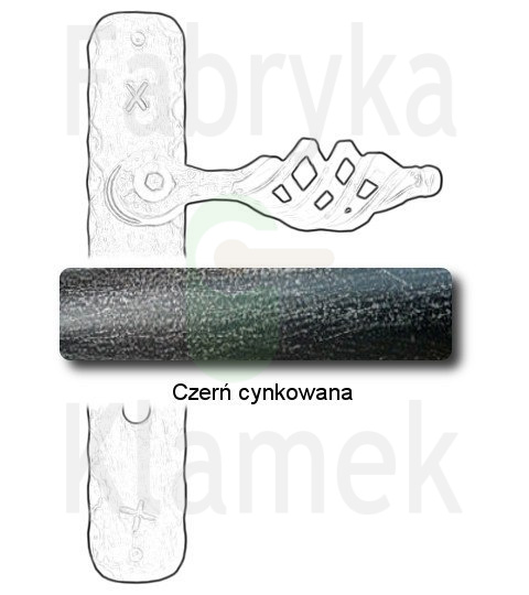 czerń cynkowana czerń cynkowana