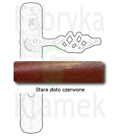 stare złoto czerwone stare złoto czerwone