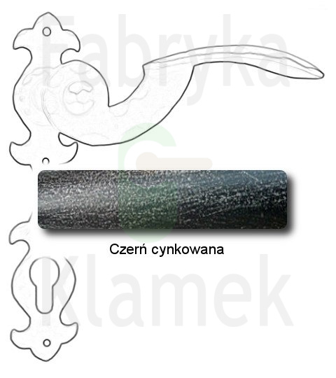 czerń cynkowana czerń cynkowana