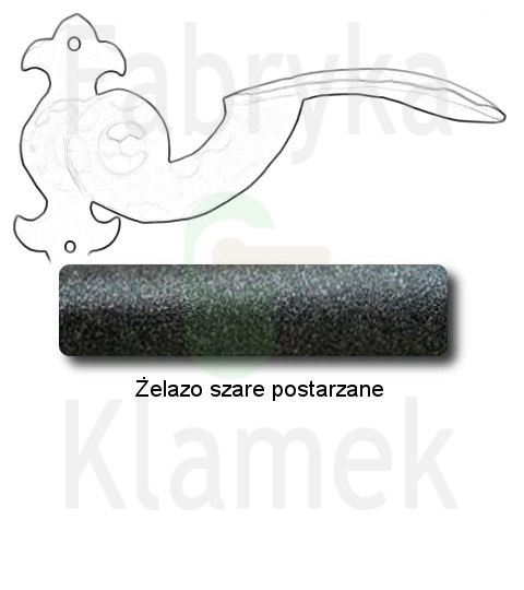 żelazo szare postarzane żelazo szare postarzane