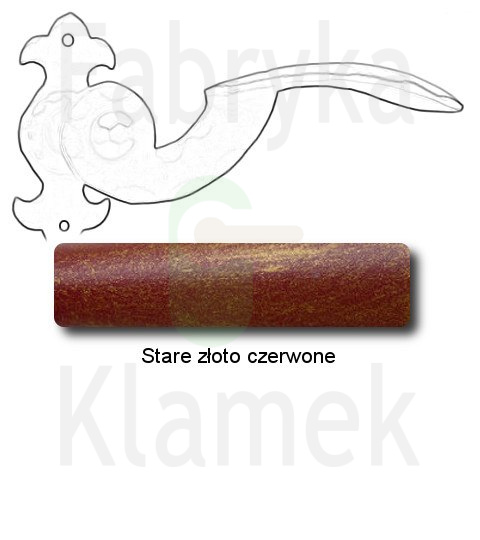stare złoto czerwone stare złoto czerwone