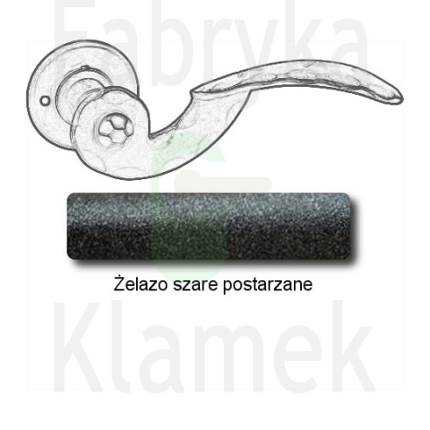 żelazo szare postarzane żelazo szare postarzane