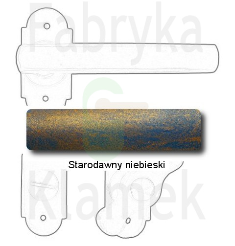 starodawny niebieski starodawny niebieski