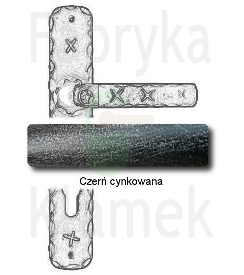 czerń cynkowana czerń cynkowana