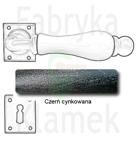 czerń cynkowana czerń cynkowana