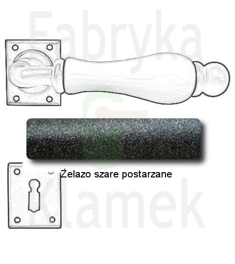 żelazo szare postarzane żelazo szare postarzane