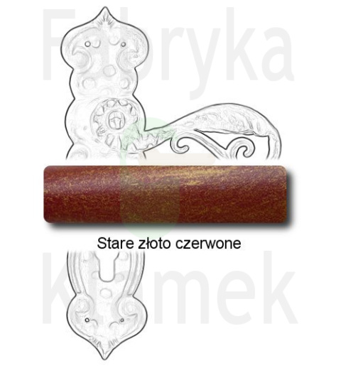Klamka Kajmiła 507 na wkladkę rozstaw 90 mm Klamka Kajmiła 507 na wkladkę rozstaw 90 mm