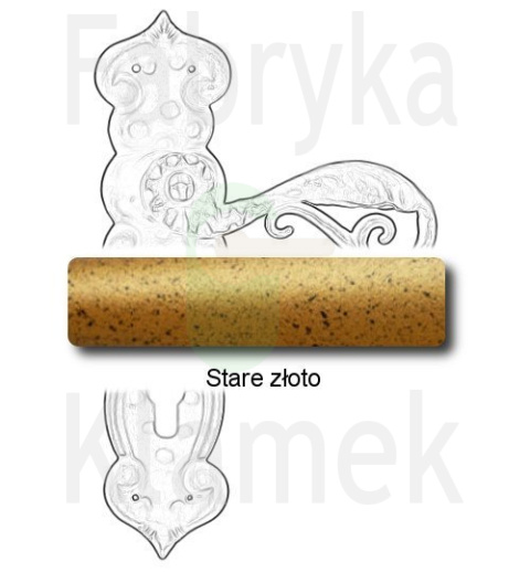 Klamka Kajmiła 507 na wkladkę rozstaw 92 mm Klamka Kajmiła 507 na wkladkę rozstaw 92 mm