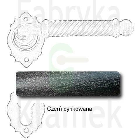 czerń cynkowana czerń cynkowana