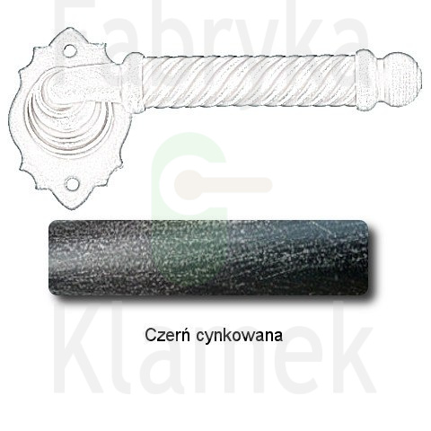 czerń cynkowana czerń cynkowana
