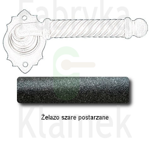 żelazo szare postarzane żelazo szare postarzane