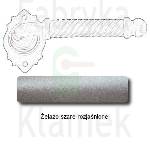 żelazo szare rozjaśnione żelazo szare rozjaśnione
