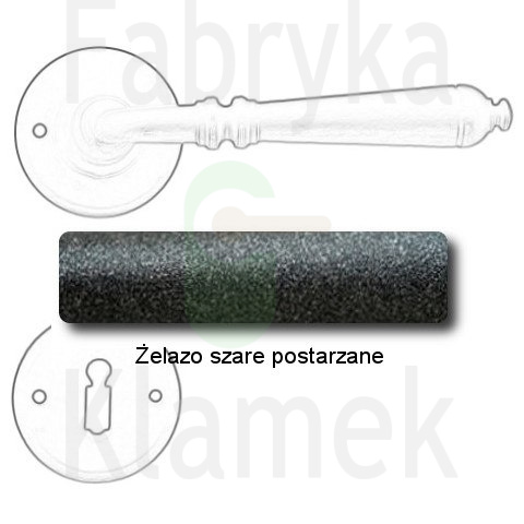żelazo szare postarzane żelazo szare postarzane