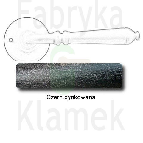 czerń cynkowana czerń cynkowana