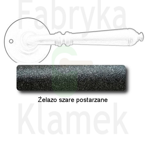 żelazo szare postarzane żelazo szare postarzane