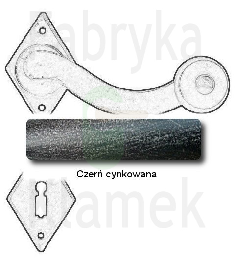 czerń cynkowana czerń cynkowana