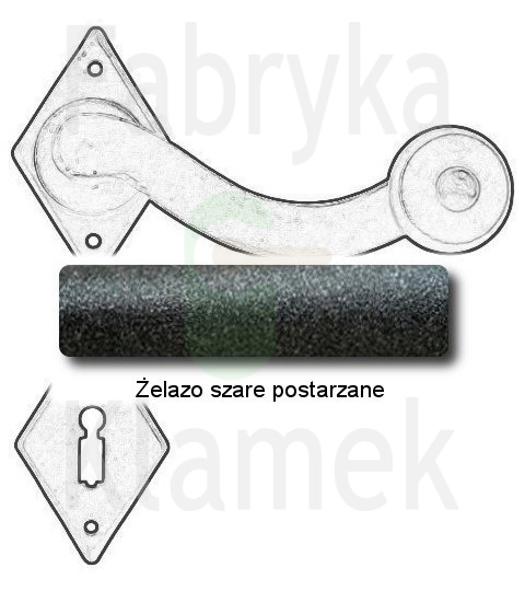 żelazo szare postarzane żelazo szare postarzane